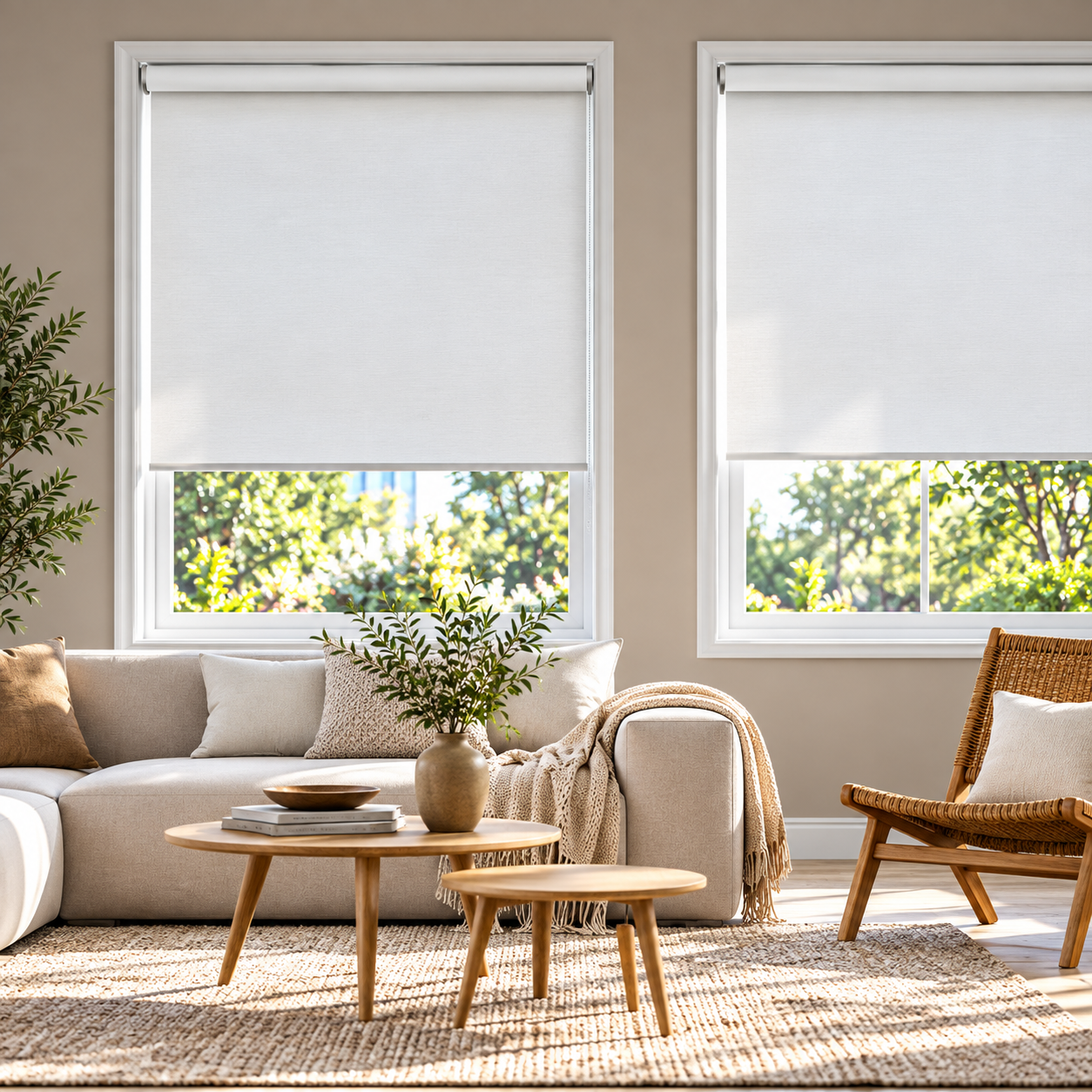 sala-con-cortinas-modernas-roller-blackout